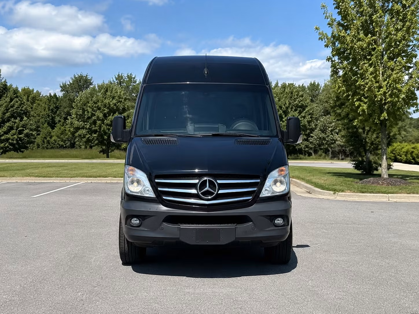 sprinter van with driver
